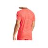 Adidas Freelift Mesh Pro Slim Fit Breathable Fashionable Versatile Short Sleeve T-Shirt Men Tops Pink JD8633