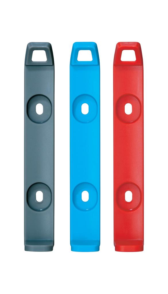 Topeak Dubbele Zijkant Kooi EX Fleshouder GY/BL/RD (WBC07400)