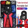 Hot Sale Tubular Cold Crimp Wire Terminal Set with 800/1200/1800pcs + 6-4A Crimping Pliers In Plastic Box