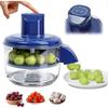 Elektrische Schilmachine voor Druiven, Oplaadbare Kleine Fruit- en Groenteschiller, Snelle Schilmachine voor Thuis, Kamperen en Bedrijven