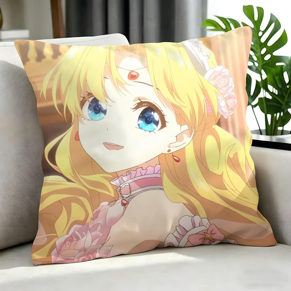 The Fated Magical Princess Who Made Me A Princess Cushion Cover Cushion Cover Set 4Pcs 50X50 45X45 40X40 Pillowcase Decorative