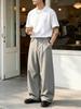 Available: Men's American Old Money Style Scissor-Cut Striped Trousers for Versatile Summer Commuting