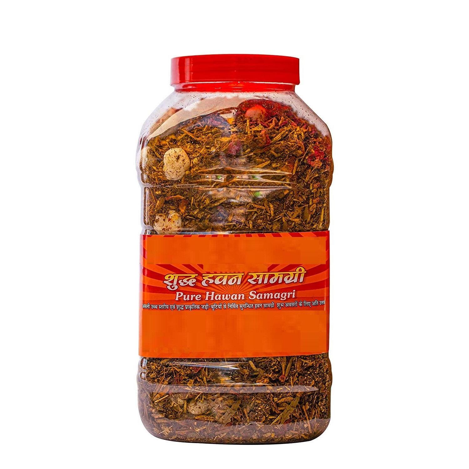 Indian Traditional Hawan Samagri with Different Natural Herbs 900 GM PV126
