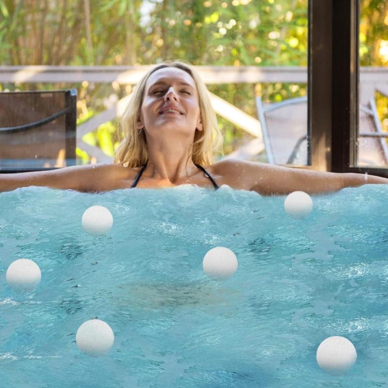 Reusable Hot Tub Oil Absorber Sponge Delicate Hot Tub Scum Sponge Balls Easy to Use Sponge Sphere Filter Lifes Boosters