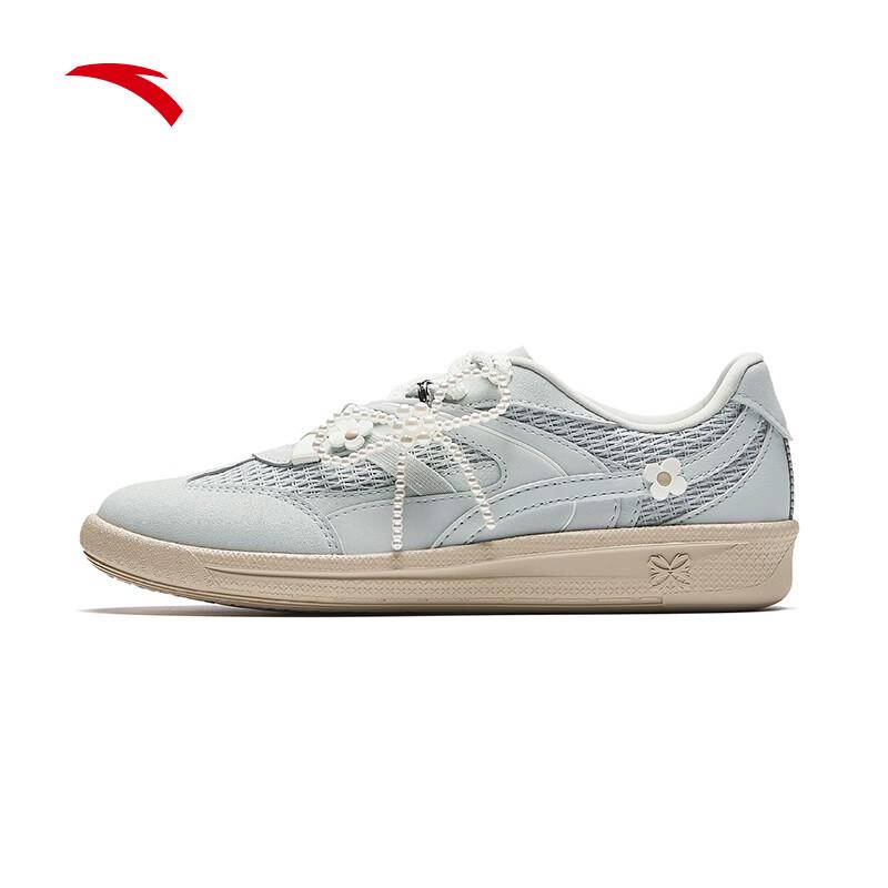ANTA Women s Little White Flower German Trainer Shoes 38 (Women s 7)