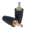 1 bucă vârfuri de spălat cu presiune turbo duză cu pulverizare rotativă la 360° duză turbo 4000 PSI cu conector rapid de 1/4 inch pentru