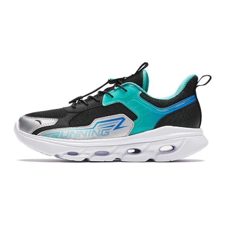 

Anta Kids Non-Slip Shock Absorbing Lightweight Low-Top Running Shoes Kids sneaker Sea-Green A312345511H-2 36