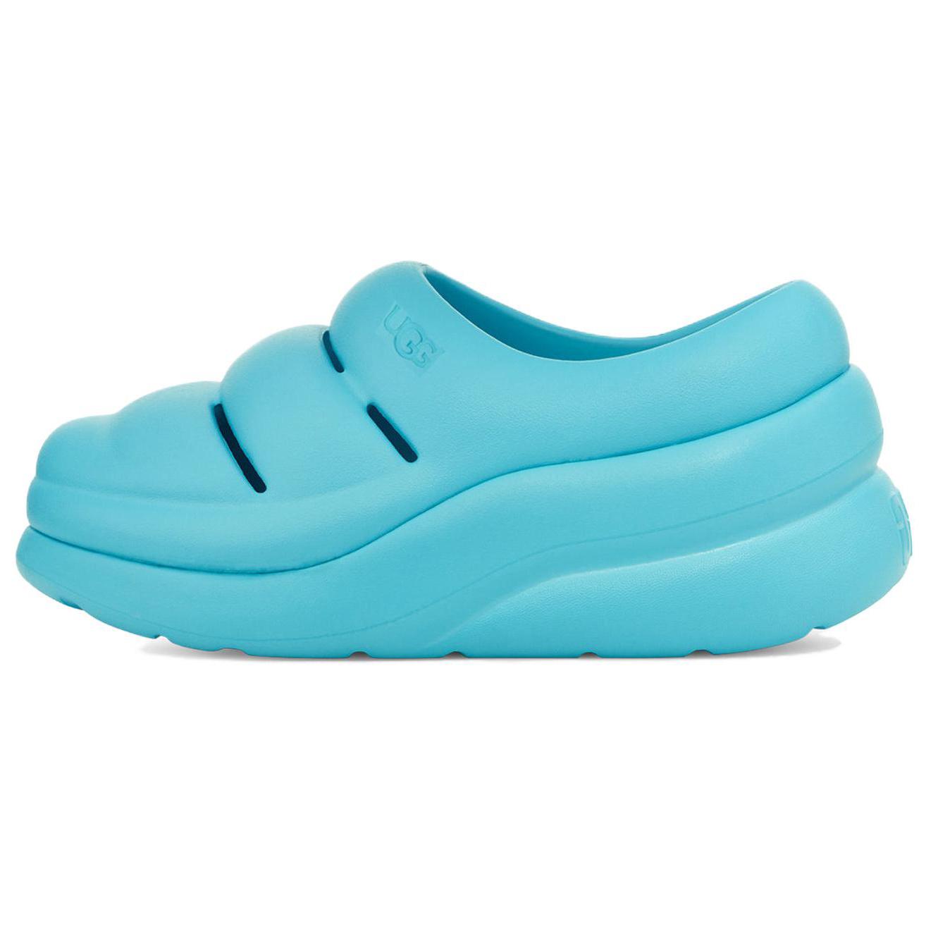 UGG Sport Yeah Clog Eva Anti-Wear Open-Toe Slippers Women slippers Blue 1132890-SSKY 37