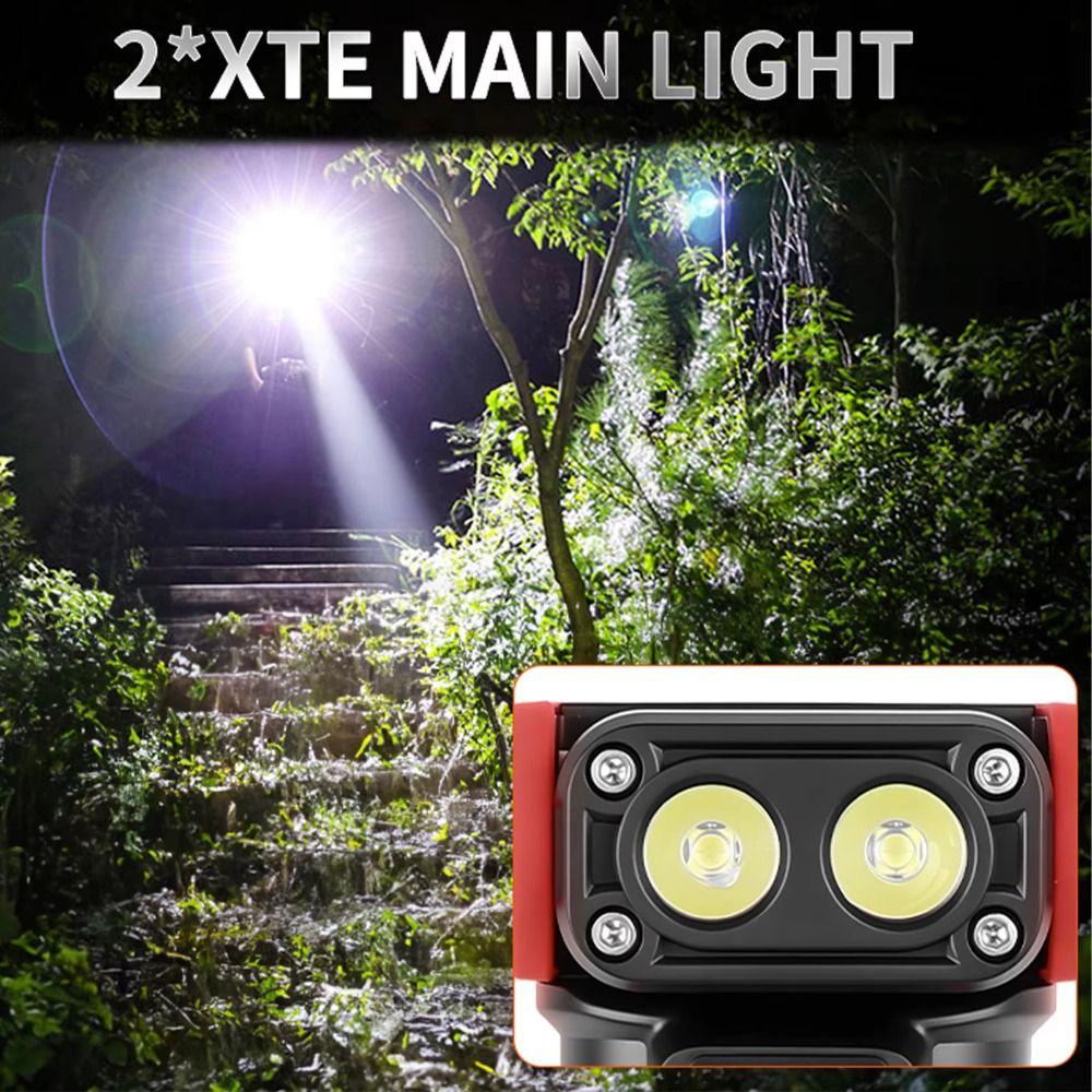 Super Bright Work Light Magnetic Base Pocket Torch Multifunctional LED Flashlight  Emergency Use
