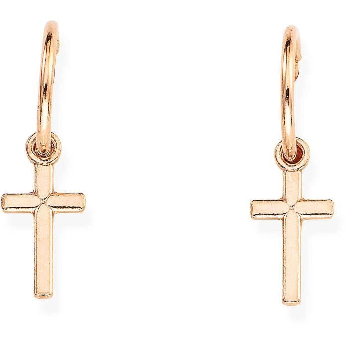 Boucles D'oreille - Amen - ORCRR3 - Argent 925 - Doré - Femme