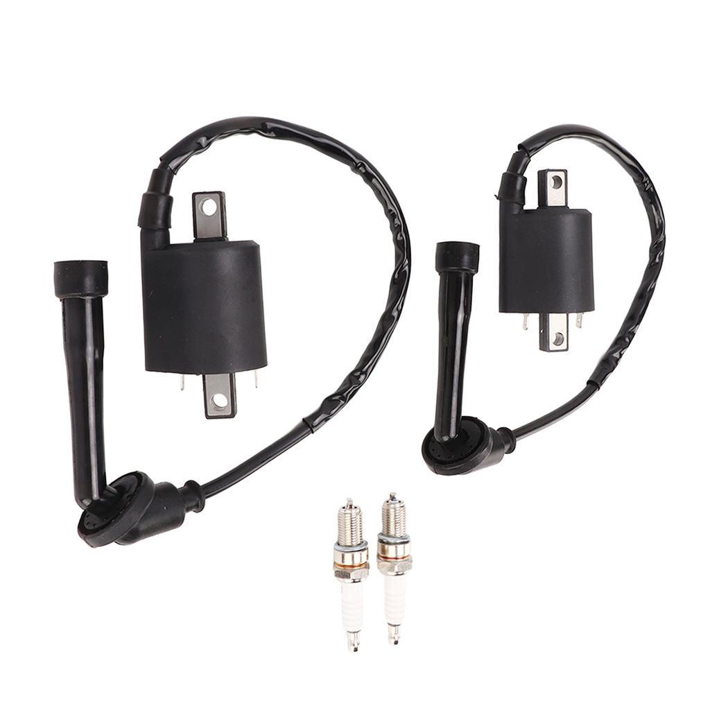 Motorrad Zündspule Zündkerzen Satz 4VR 82320 00 00 Ersatz für V Star 650 XVS650AT Silverado 2003‑2010