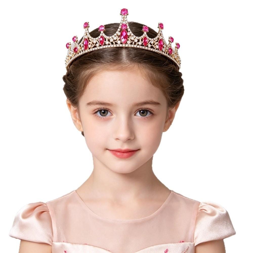 Photography Props Crystal Tiaras Rhinestone Bride's Crown Prom Dress Headband Hair Accessories