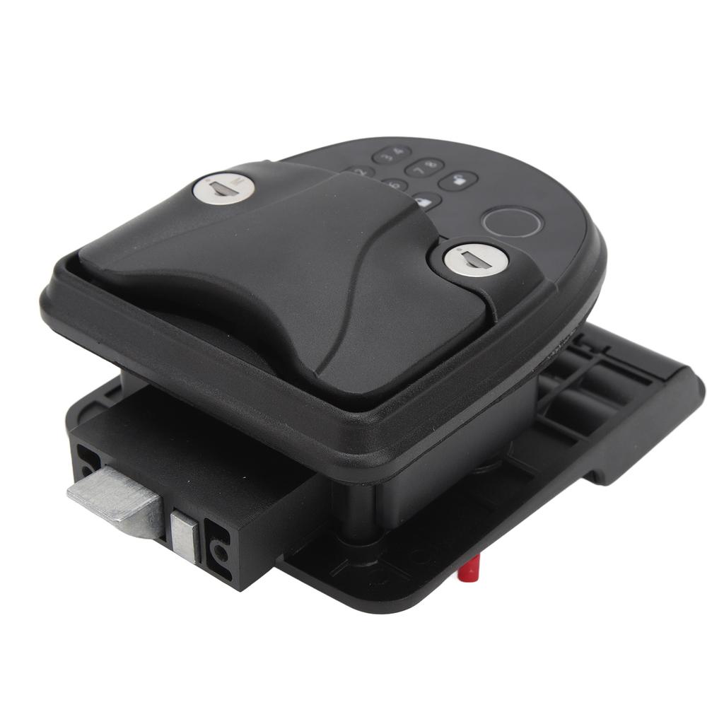 RV Keyless Entry Keypad Remote Control Door Digital Lock Latch Handle Deadbolt Set for Campers 5th W