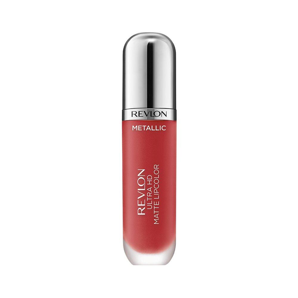 

Revlon Ultra HD Matte Lip Color 700 Flare Metallic Red Color