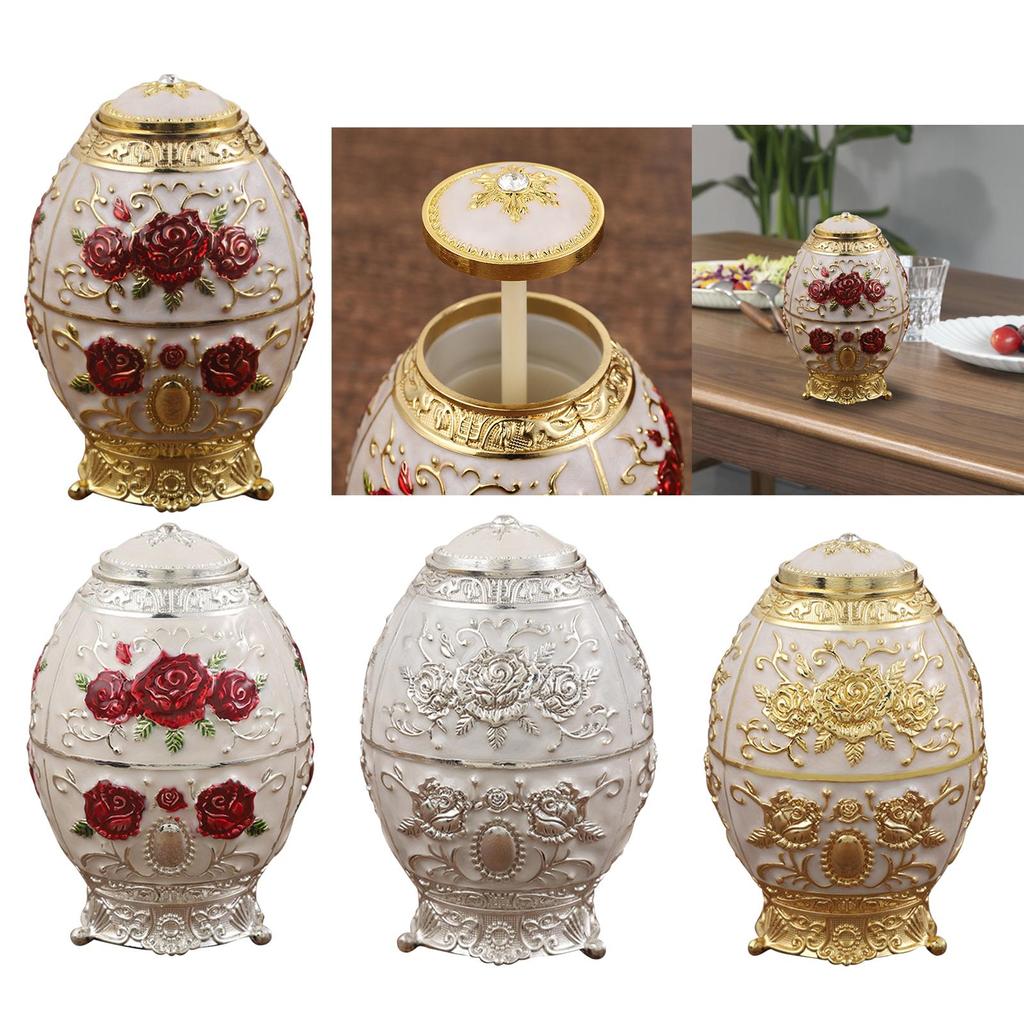 European Style Toothpick Dispenser Box Kitchen Gadgets Holder for