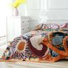 Minimalist Gauze Cotton Blanket and Towel – Lightweight Summer Quilt for Single/Double Beds