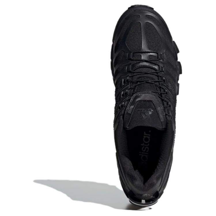Adidas Adistar Raven Fashion Comfortable Non-Slip Wear-Resistant Breathable Low-Top Outdoor Functional Shoes Unisex Shoes Black IG6931