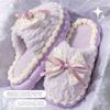 New Indoor Home Thick-soled Thermal Bag Heel Mao Mao Shoes Confinement Cotton Shoes Women's Cotton Slippers Women's Autumn and Winter