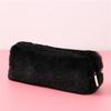 Plush Pencil Case For Girls Kawaii Gradient Color Stationery Storage Bag Zipper Pencil Bag School Office Pouch Purse Storage