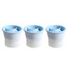 3Pcs Silicone Round Ice Cube Molds with Lids Easy Release Sphere Ice Maker for Whiskey Cocktails Bourbon Slow Melting Spherical Ice Makers for Drinks