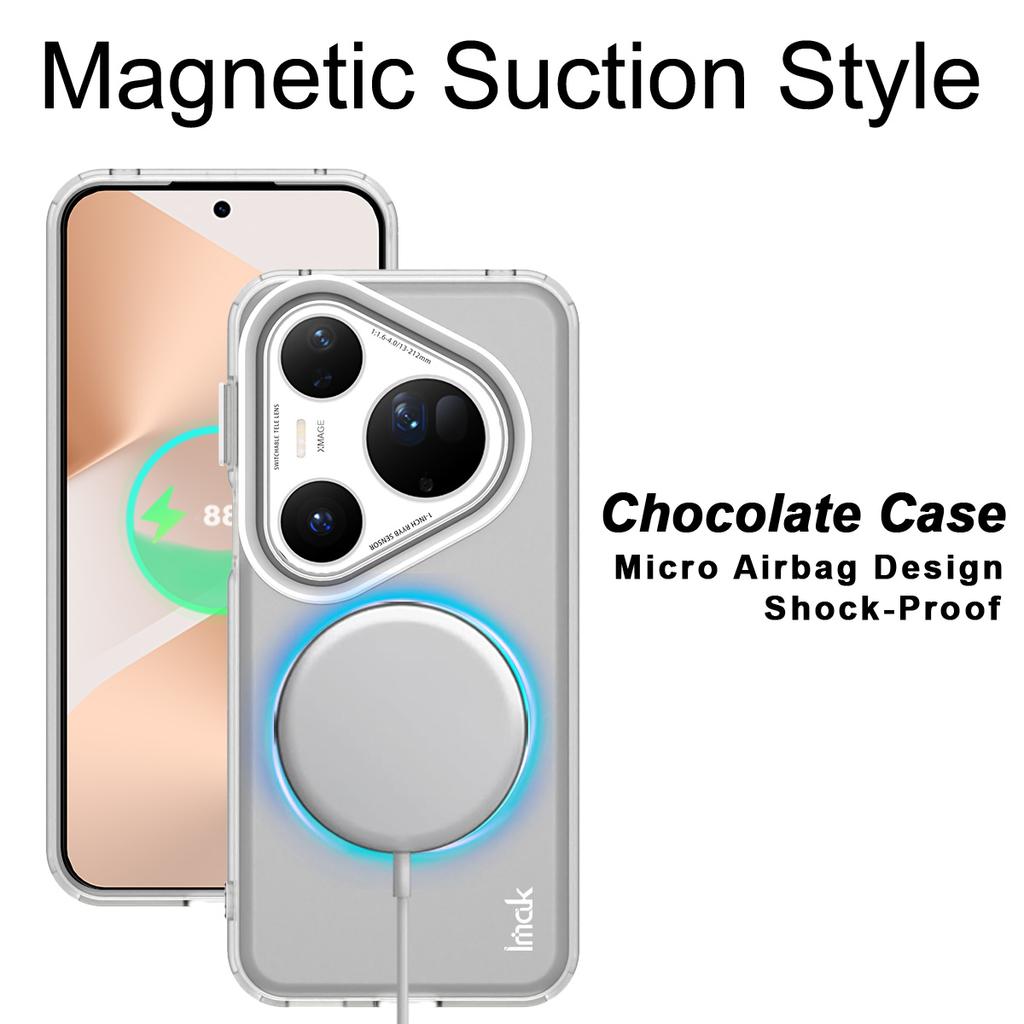 For Huawei Pura 80 Ultra Case Compatible with MagSafe PC+TPU Protective Phone Back Cover