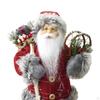 Christmas Decoration Santa Figurine Figure Toys Small Decor Statue for Party Birthday Bedroom