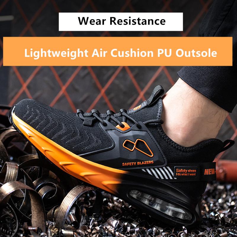 Легкая неразрушимая обувь для мужчин с защитой от проколов. Удобная рабочая обувь — фото 5