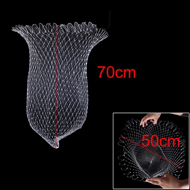 Nylon Fishing Nets Fishing Tackle Collapsible Rhombus Mesh Hole Fishing Products