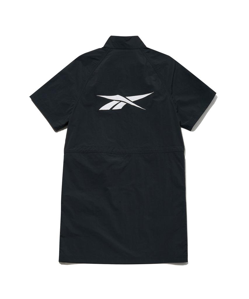 REEBOK Short Sleeve Anorak Dress (W) - Black
