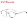 Vintage Oval Blue Light Blocking Glasses With Tortoiseshell Frame For Men Women