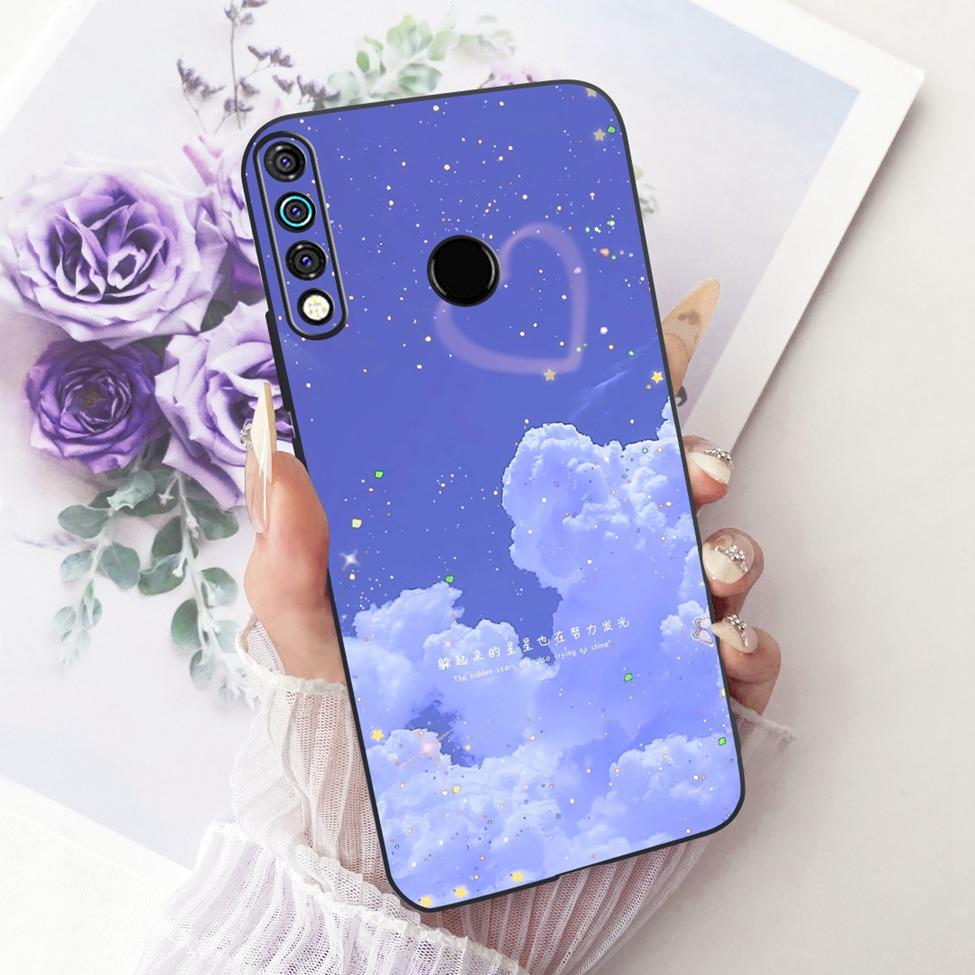 Phone Case For Tecno Camon 12 Cover Silicone Cute Cat Fashion Funny Painted Casing For Techno Camon 12 CC7S