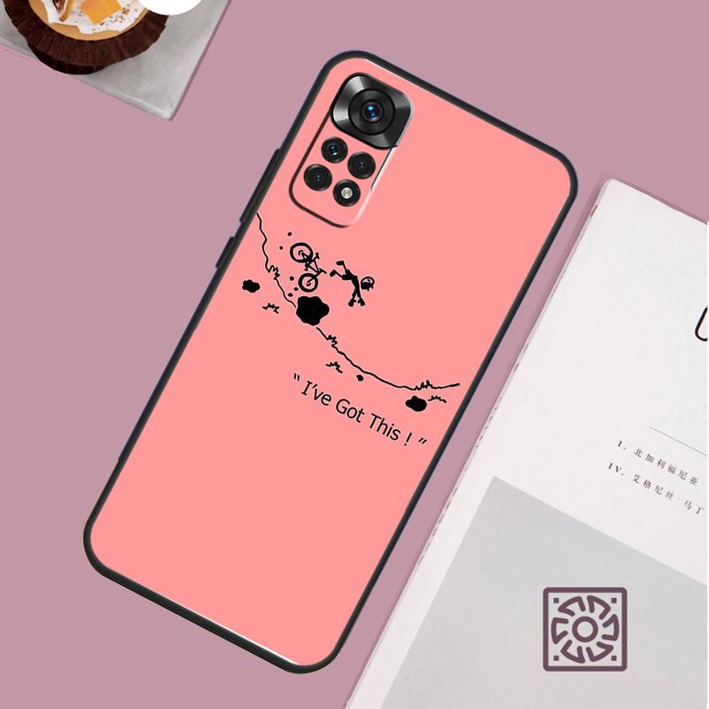 MTB Mountain Bike Cycling Bicycle Case For Xiaomi Redmi Note 12 9 10 11 13 Pro Plus 9S 10S 11S 12S Redmi 12 10C 12C 13C Cover