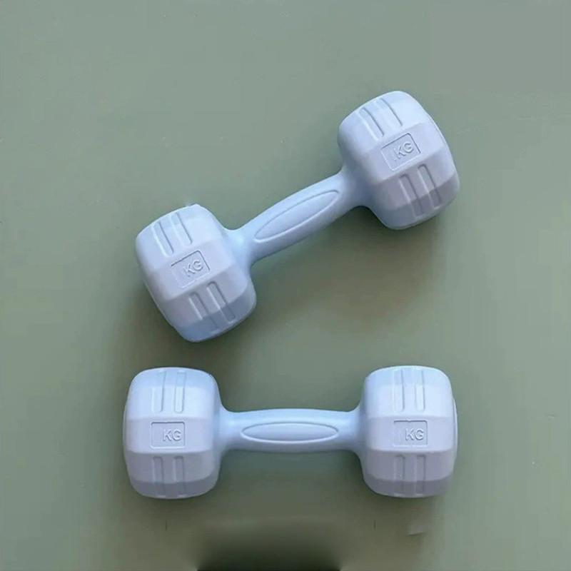 Home Dumbbell Exercise Handle Weightlifting Rubber Bag Tire Shaped Equipment Gym