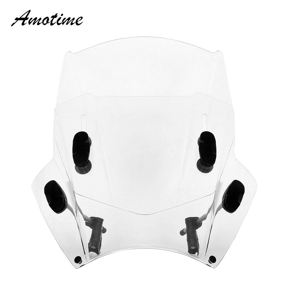Motorcycle Windscreen Windshield Universal For Brixton Crossfir C1002V C 1002V