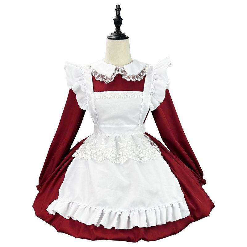 Original Lolita Christmas Maid Costume Cross-Border Amazon Cute Maid Cosplay Performance Costume