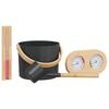 Set Accesorii Saună 4 buc Negru