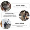 1pc Fashion Lady Shark Cross Body Bag PU Animals Bag Girls Shoulder Bag Random Style