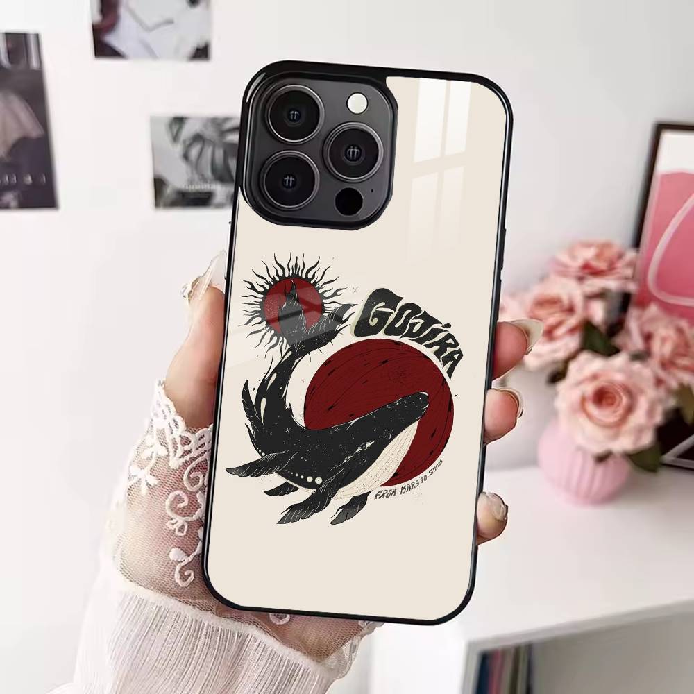 

fashion G-gojiras band Phone Case For iPhone 17 16 15 14 13 12 Pro Max Plus for Magsafe Mirror Wireless Magnetic Cover iPhone12mini