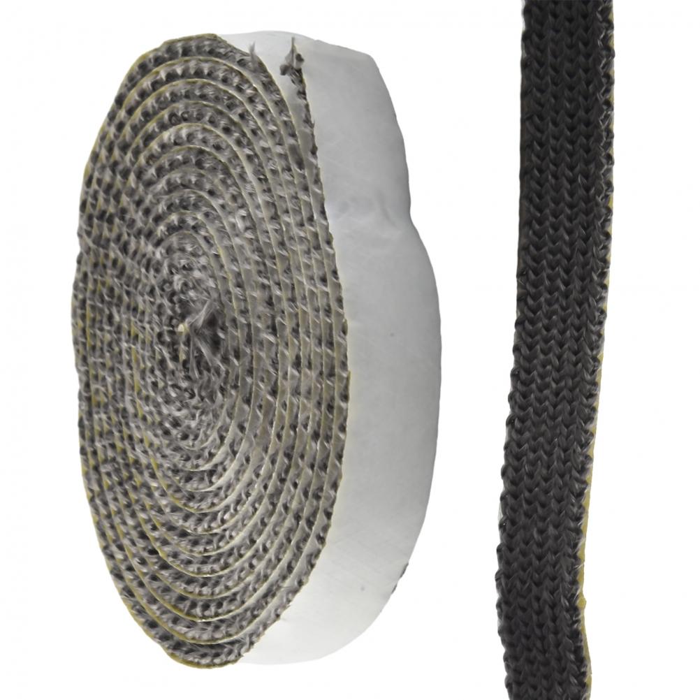 Premium Black Stove Rope Resistant To Thermal Shock for Kiln Seals