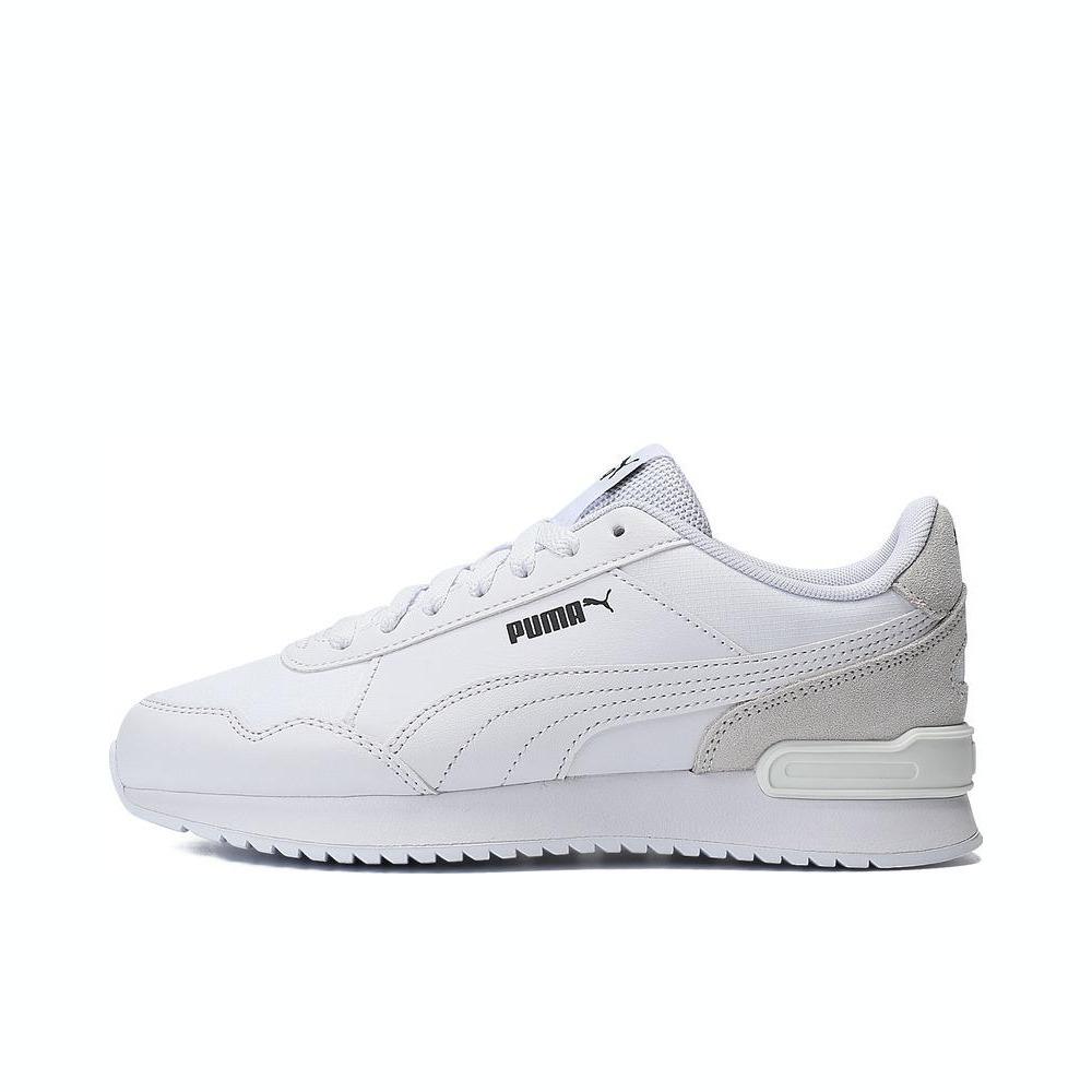 Puma Palermo Unisex White Black Gum 398405-02 EU 36