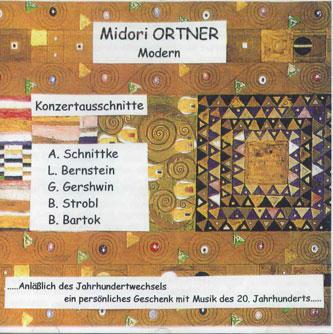 

CD MIDORI ORTNER - Modern 42545236 NOT ON LABEL Japan Classical Used