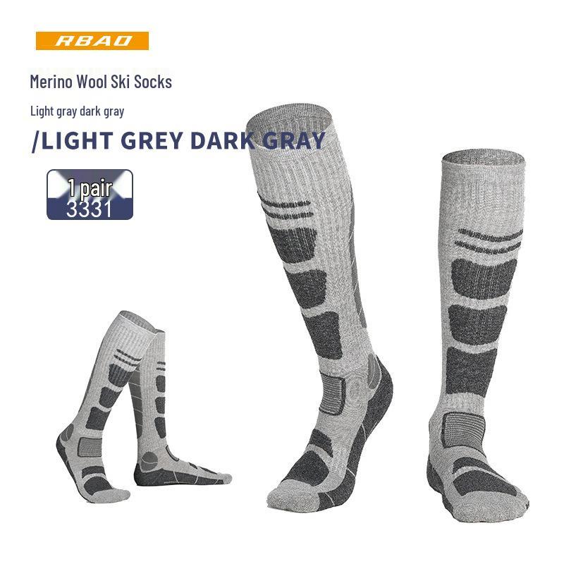 Merino Wool Outdoor Hiking & Ski Socks
