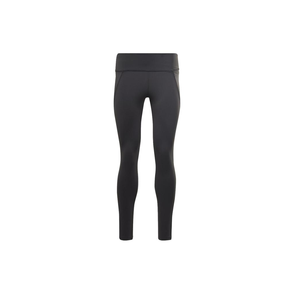 Reebok Lux Graphic Solid Color High-Waisted Sports Leggings Women Leggings Black HN6035