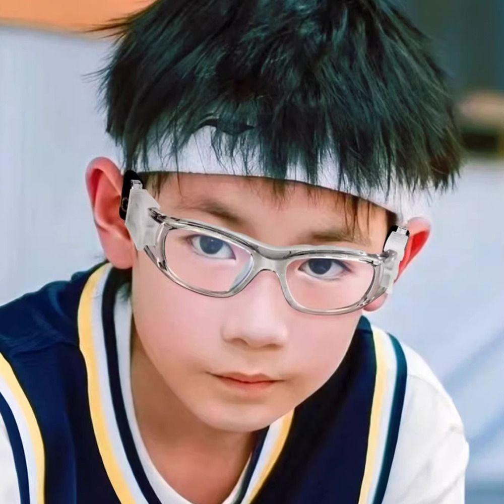 Verstellbarer Riemen Basketball Trainingsbrille Klar Sport Schutzbrille Outdoor Sportarten