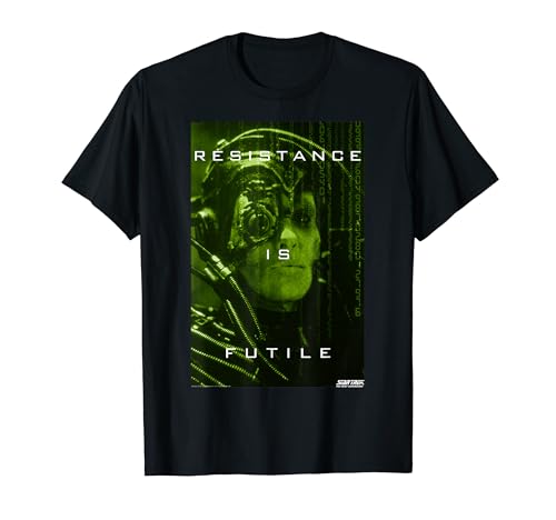 Star Trek: The Next Generation Borg Resistance is Futile T-Shirt