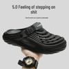 EVA Summer 2025 Non-Slip Outdoor Slippers with Thick Soles: College Style for Men