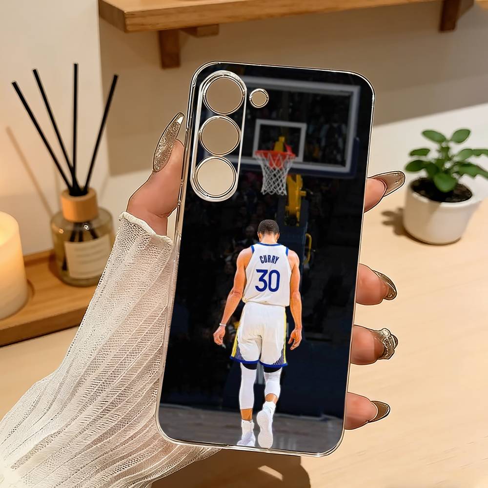 Sports Star S-Stephen C-Curry Phone Case For Samsung A10 A12 A31 A40 A70 Transparent Cover