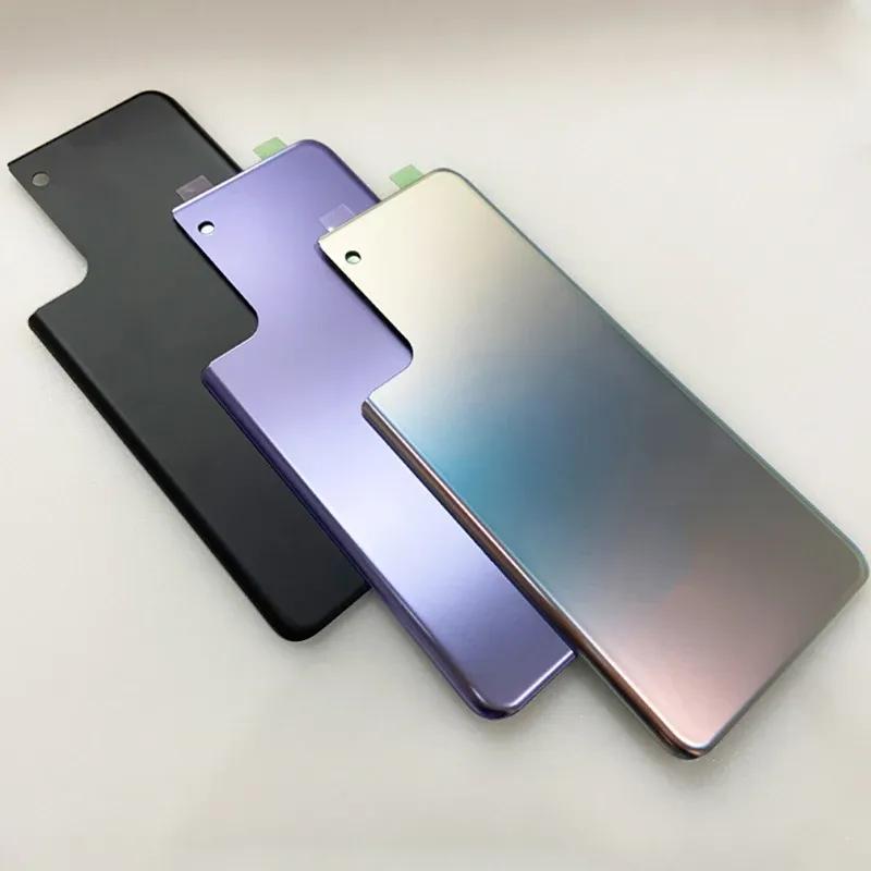 Back Battery Cover for Samsung Galaxy S21 Plus S21 Rear  Housing Case Glass Lens Replacement Part Assembly