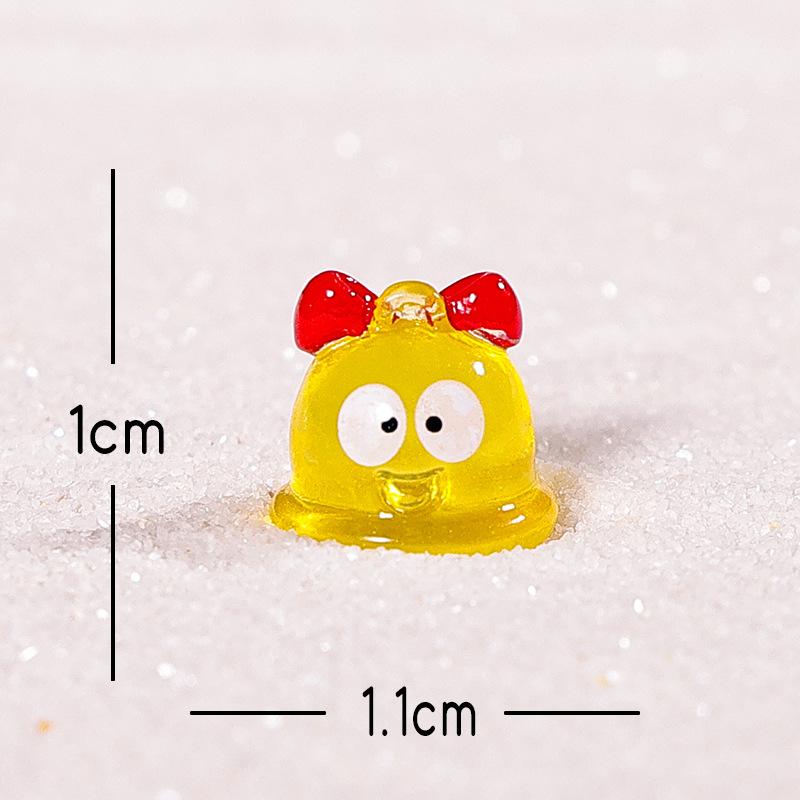 Christmas Micro-landscape Sprites, Colorful Coal Ball Ornaments, Home Desktop Resin Craft Decorative Small Ornaments