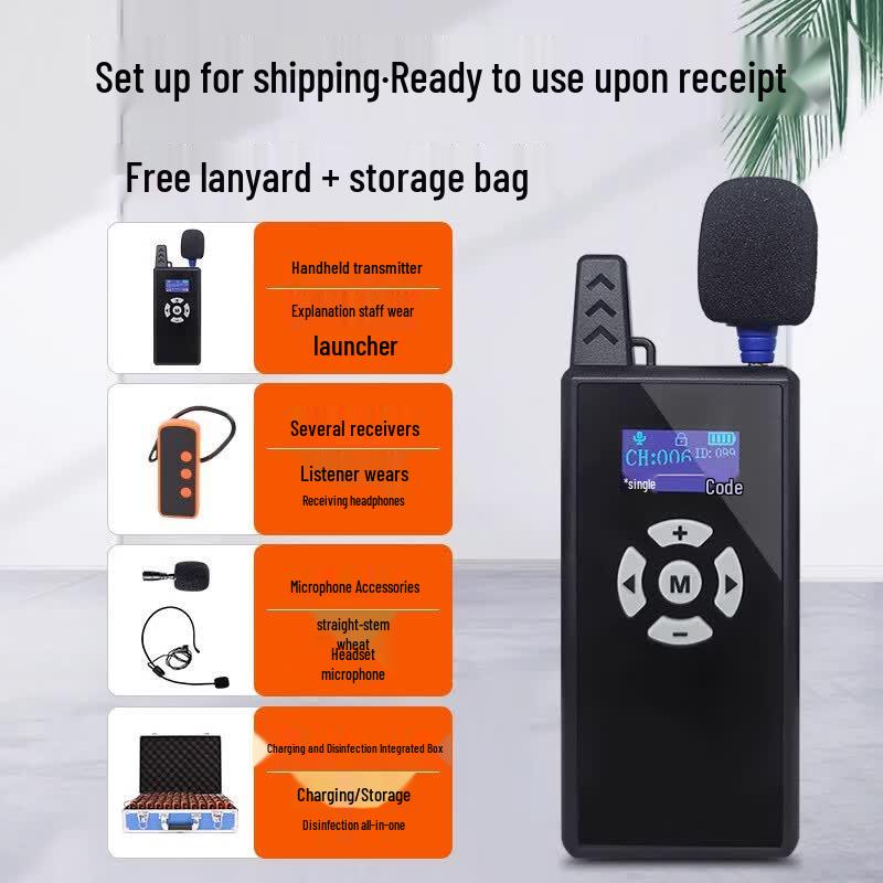 Bisit E101R Wireless Tour Guide System